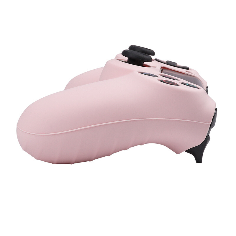 Husă de control din silicon moale pentru controler Playstation 4 Carcasă pentru gamepad PS4 cu capace de prindere pentru joystick