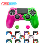 Žaidimų pulto apsauginis dangtelis mišrių spalvų silikoninis dėklas, konsolės korpusas, korpusas, valdiklio rankenos, dangteliai, skirti Sony Playstation 4 PS4