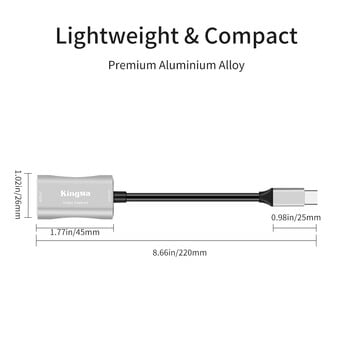 KingMa 1080P 4K HDMI USB 3.0 Type C Κάρτα λήψης βίντεο για εγγραφή παιχνιδιών με κάμερα DVD XBOX PS4 PS5 Switch YouTube Live Streaming