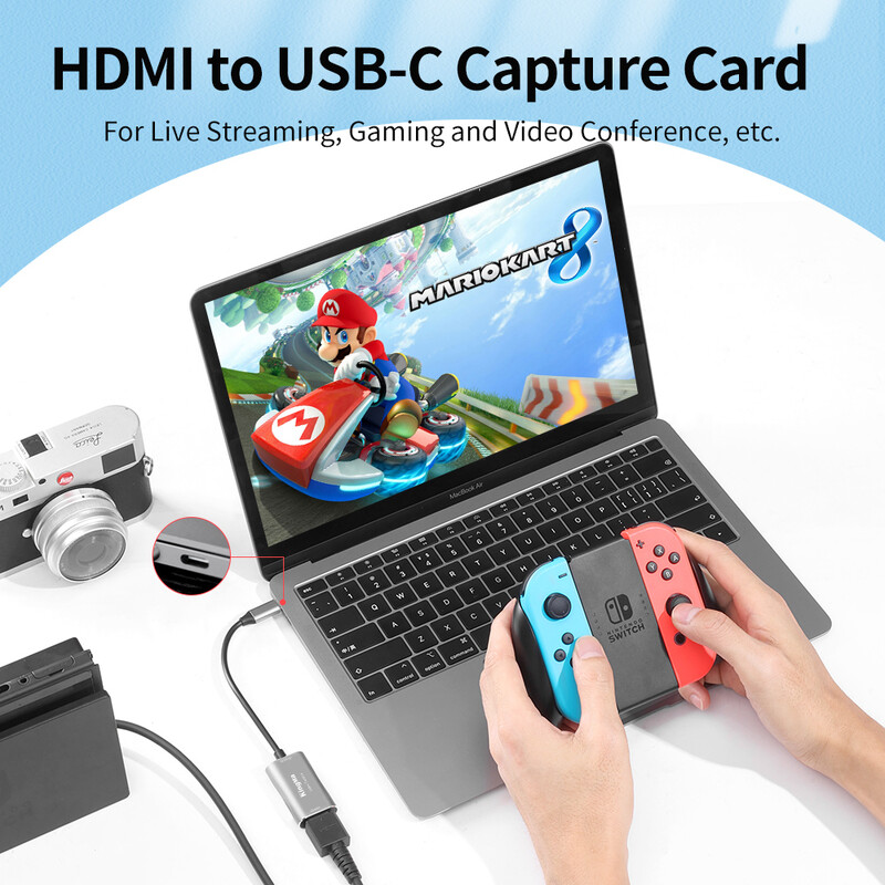 KingMa 1080P 4K HDMI USB 3.0 Type C Карта за заснемане на видео за DVD камера Запис на игри XBOX PS4 PS5 Превключвател YouTube поточно предаване на живо