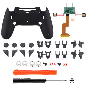 eXtremeRate Dawn 2.0 FlashShot Remap Kit με Back Shell & 2 Back Button & 2 Trigger Lock for ps4 Controller JDM 040/050/055