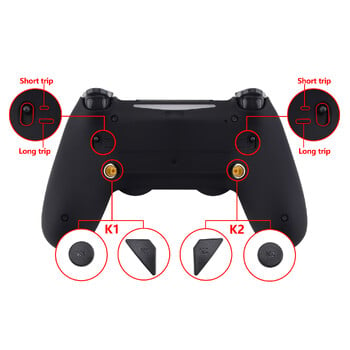 eXtremeRate Dawn 2.0 FlashShot Remap Kit με Back Shell & 2 Back Button & 2 Trigger Lock for ps4 Controller JDM 040/050/055