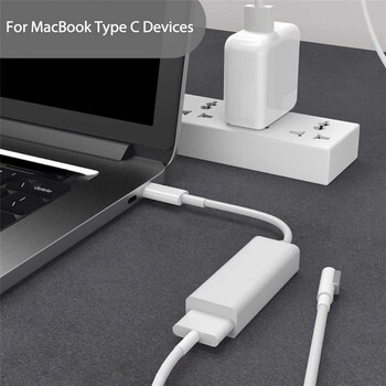 Καλώδιο φόρτισης προσαρμογέα νέου τύπου USB-C σε Magsafe2 για Macbook Pro 12/13/15 ιντσών