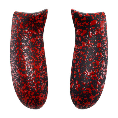 Неплъзгащи се странични релси eXtremeRate 3D пръскащи дръжки за Xbox One X и S контролер - текстурирана серия