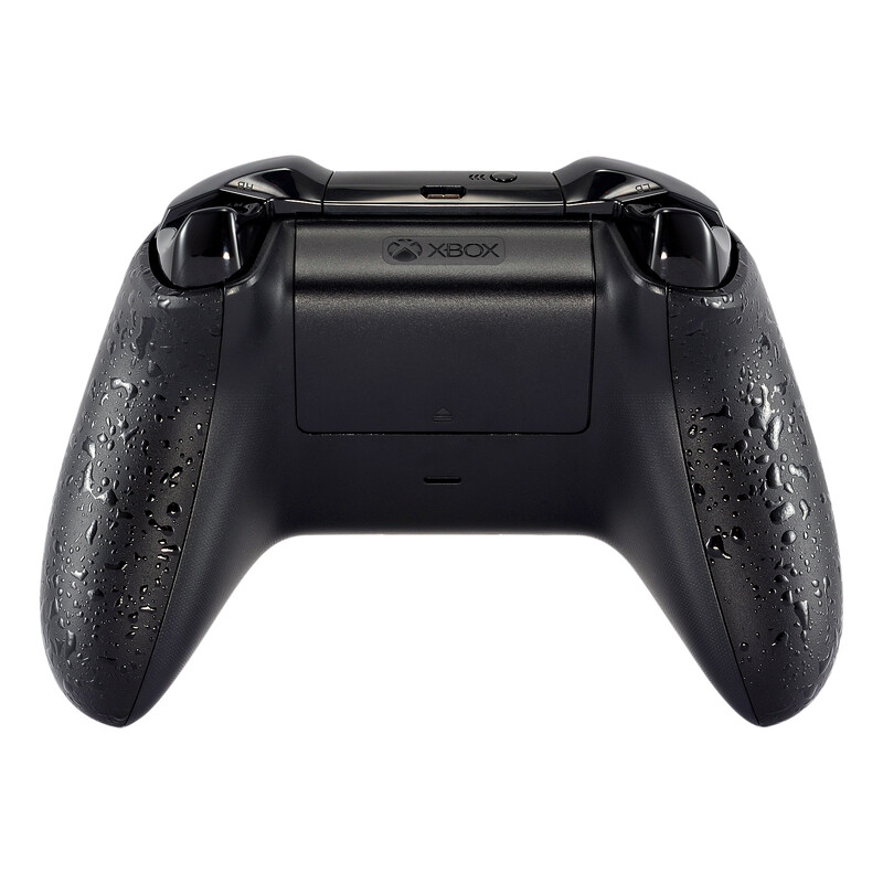 Неплъзгащи се странични релси eXtremeRate 3D пръскащи дръжки за Xbox One X и S контролер - текстурирана серия