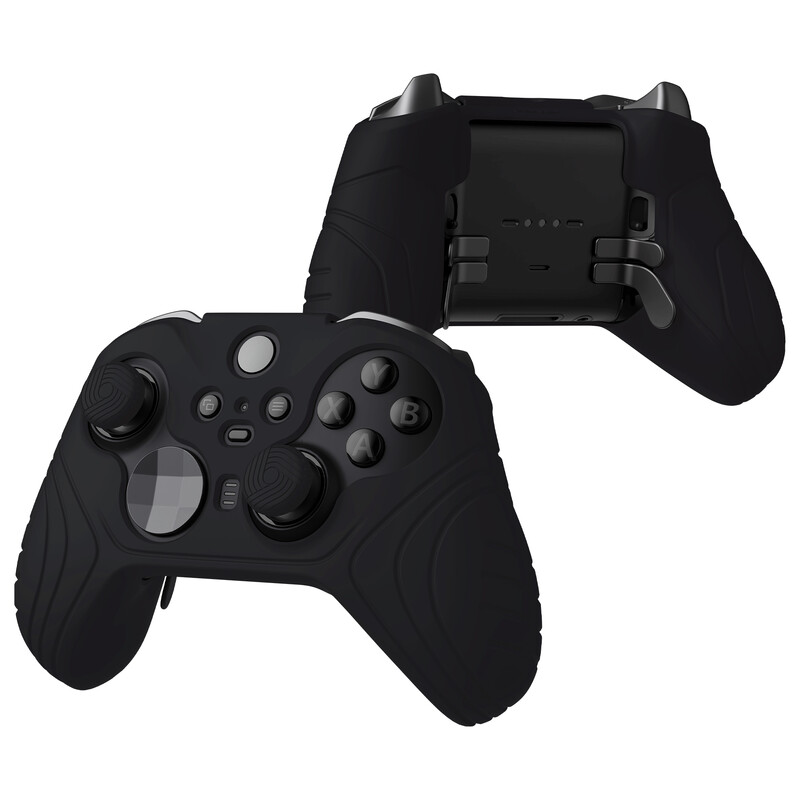 PlayVital Samurai Edition Silikonska mekana torbica za Xbox Elite Wireless Controller Series 2 W/Thumb Grip Caps - razne boje