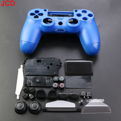 JCD 1 set plastične školjke kućišta s kompletom gumba za PS4 V1 JDM-010 / 011 / 001 Poklopac kućišta ručke kontrolera
