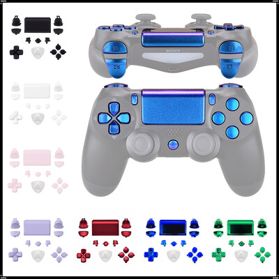 ExtremeRate tinkinti viso rinkinio mygtukai L1R1 L2R2 Dpad Pagrindinis Bendrinimo parinktys su įrankiais, skirtais PS4 Slim Pro valdikliui CUH-ZCT2