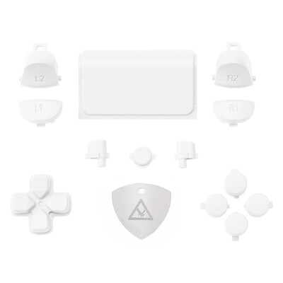 ExtremeRate tinkinti viso rinkinio mygtukai L1R1 L2R2 Dpad Pagrindinis Bendrinimo parinktys su įrankiais, skirtais PS4 Slim Pro valdikliui CUH-ZCT2