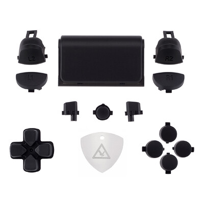 ExtremeRate tinkinti viso rinkinio mygtukai L1R1 L2R2 Dpad Pagrindinis Bendrinimo parinktys su įrankiais, skirtais PS4 Slim Pro valdikliui CUH-ZCT2