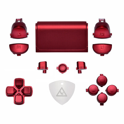 ExtremeRate tinkinti viso rinkinio mygtukai L1R1 L2R2 Dpad Pagrindinis Bendrinimo parinktys su įrankiais, skirtais PS4 Slim Pro valdikliui CUH-ZCT2