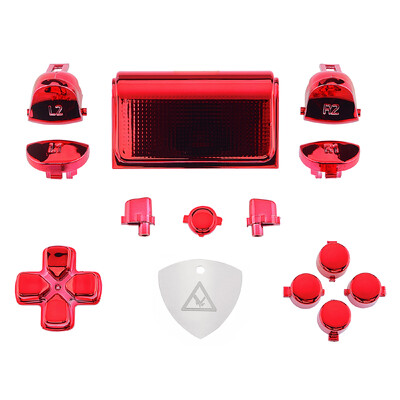 ExtremeRate tinkinti viso rinkinio mygtukai L1R1 L2R2 Dpad Pagrindinis Bendrinimo parinktys su įrankiais, skirtais PS4 Slim Pro valdikliui CUH-ZCT2