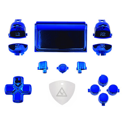 ExtremeRate tinkinti viso rinkinio mygtukai L1R1 L2R2 Dpad Pagrindinis Bendrinimo parinktys su įrankiais, skirtais PS4 Slim Pro valdikliui CUH-ZCT2