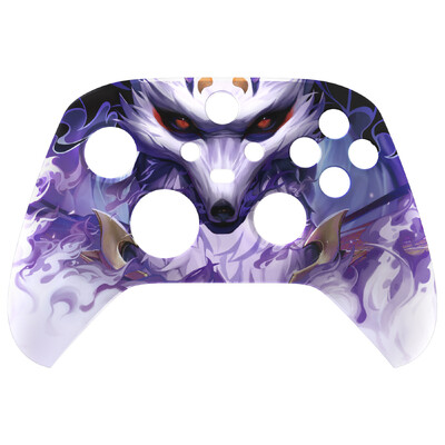 „ExtremeRate“ pritaikyto rašto dalies priekinė dalis, „Soft Touch Grip“ priekinis korpuso korpuso dėklas, skirtas „Xbox“ serijos X/S („Xbox Core“) valdikliui