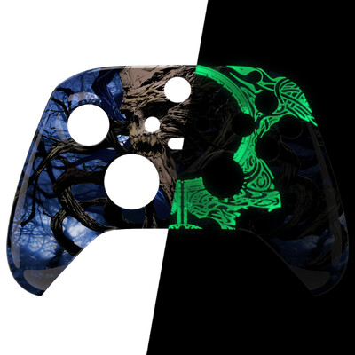 „ExtremeRate“ pritaikyto rašto dalies priekinė dalis, „Soft Touch Grip“ priekinis korpuso korpuso dėklas, skirtas „Xbox“ serijos X/S („Xbox Core“) valdikliui