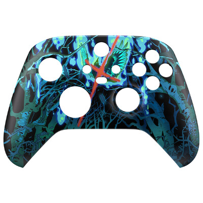 „ExtremeRate“ pritaikyto rašto dalies priekinė dalis, „Soft Touch Grip“ priekinis korpuso korpuso dėklas, skirtas „Xbox“ serijos X/S („Xbox Core“) valdikliui
