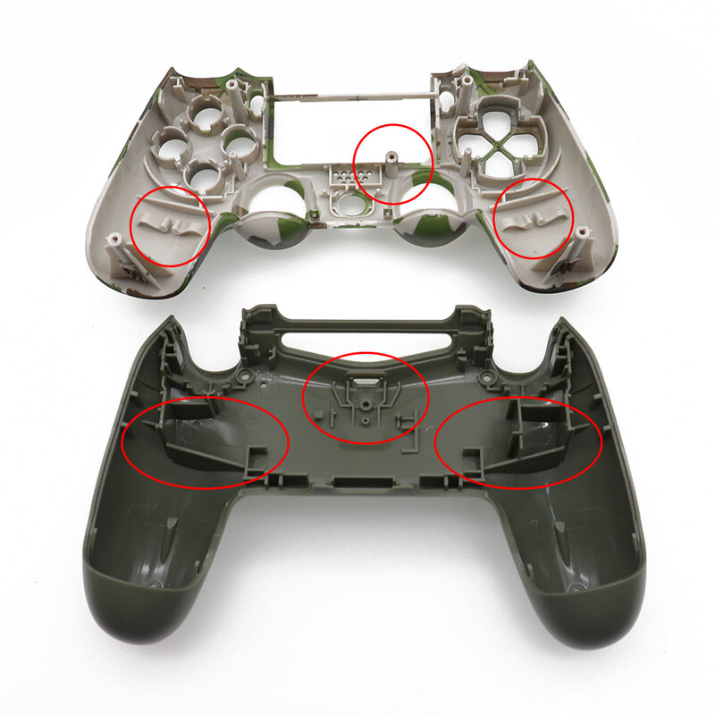 Visokokvalitetno DIY puno kućište za PS4 5.0 kontroler, zamjenski dijelovi Joystick JDS-050 JDS 055 JDM 050