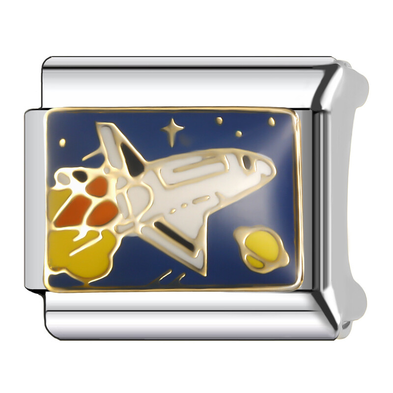 Karštas tarpvalstybinis išpardavimas 9 mm vienos dalies derinio modulinė apyrankė „pasidaryk pats“ rankų apdaila itališko stiliaus klasikinis modelis