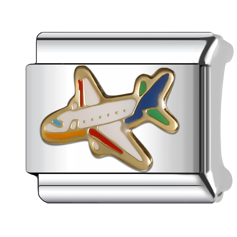 Karštas tarpvalstybinis išpardavimas 9 mm vienos dalies derinio modulinė apyrankė „pasidaryk pats“ rankų apdaila itališko stiliaus klasikinis modelis