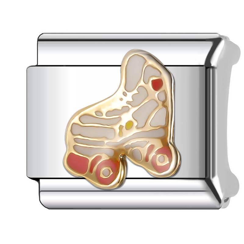 Karštas tarpvalstybinis išpardavimas 9 mm vienos dalies derinio modulinė apyrankė „pasidaryk pats“ rankų apdaila itališko stiliaus klasikinis modelis