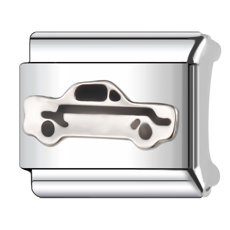 Karštas tarpvalstybinis išpardavimas 9 mm vienos dalies derinio modulinė apyrankė „pasidaryk pats“ rankų apdaila itališko stiliaus klasikinis modelis