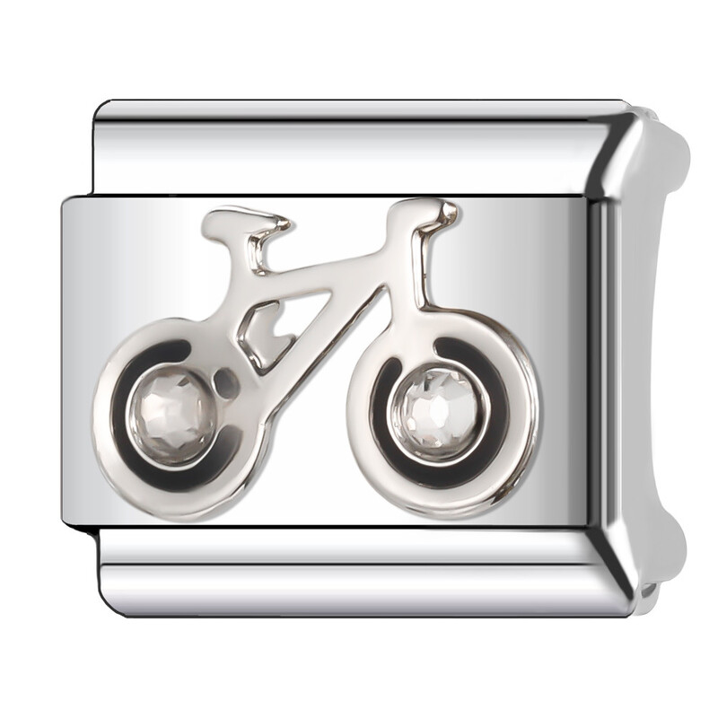 Karštas tarpvalstybinis išpardavimas 9 mm vienos dalies derinio modulinė apyrankė „pasidaryk pats“ rankų apdaila itališko stiliaus klasikinis modelis