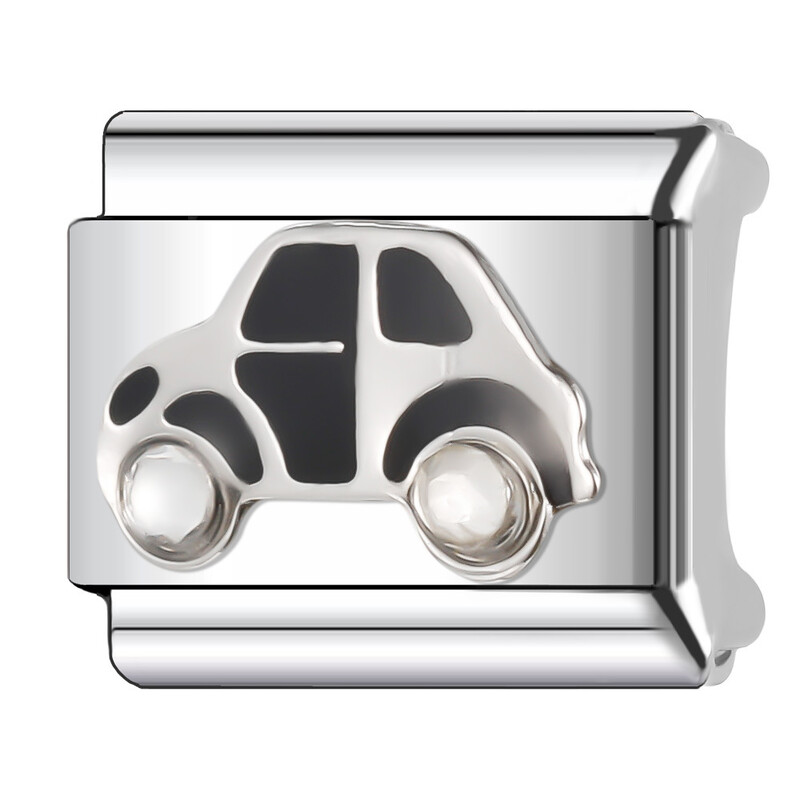 Karštas tarpvalstybinis išpardavimas 9 mm vienos dalies derinio modulinė apyrankė „pasidaryk pats“ rankų apdaila itališko stiliaus klasikinis modelis