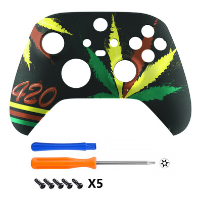 eXtremeRate Резервен преден капак на предния корпус на корпуса за безжичен контролер Xbox Core (Xbox Series X/S) - серия Nature