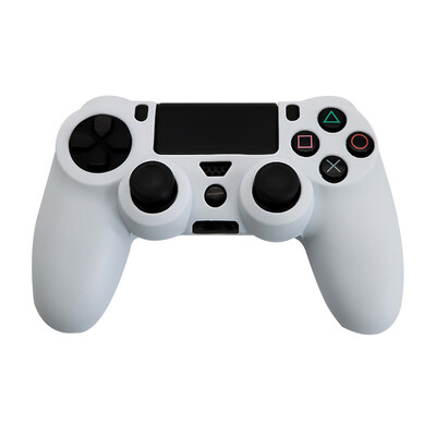 Pehmest silikoonist kaitsev juhtkate Playstation 4 kontrolleri nahale, PS4 mängupuldi ümbris koos juhtkangi käepidemetega
