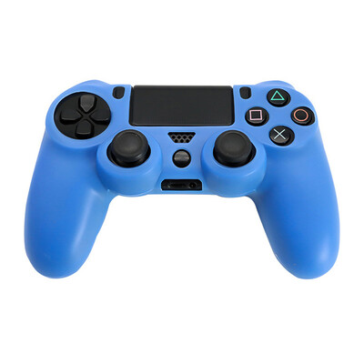 Pehmest silikoonist kaitsev juhtkate Playstation 4 kontrolleri nahale, PS4 mängupuldi ümbris koos juhtkangi käepidemetega