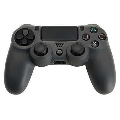 Pehmest silikoonist kaitsev juhtkate Playstation 4 kontrolleri nahale, PS4 mängupuldi ümbris koos juhtkangi käepidemetega