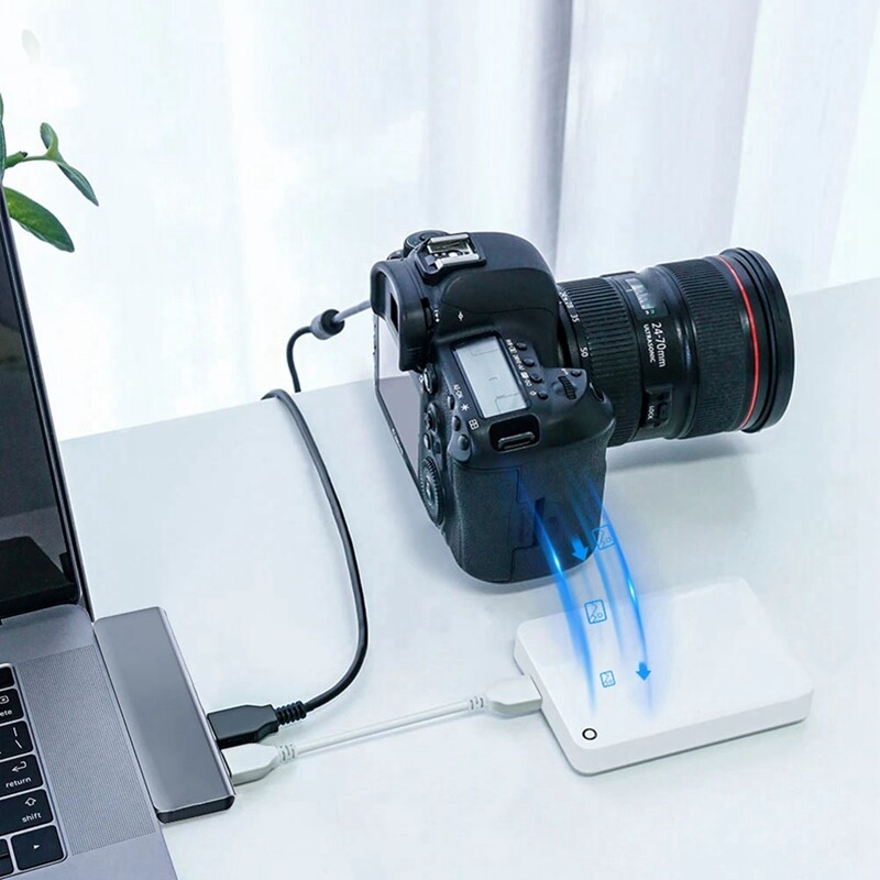 Tebe 7 viename C tipo šakotuvas USB -C su 4K - Suderinamas USB 3.0 SD/TF PD greito įkrovimo skirstytuvas USB C prijungimo stotis