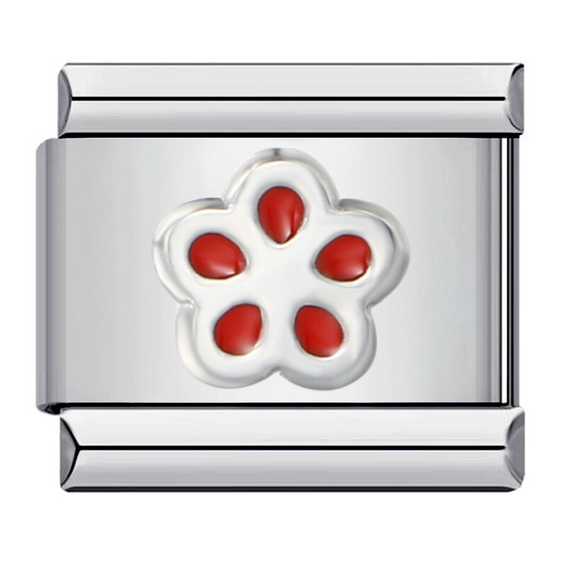 Itāļu nerūsējošā tērauda moduļu rokassprādze, apzeltīta štancēšanas raksts, piloša eļļa, DIY elastīga, personalizēta ķēde ar siksnu