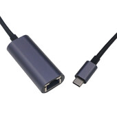 Type-C Gigabit tīkla karte Pārnēsājama tīkla karte bez piedziņas 1000Mbps Ethernet usb uz rj45 kabeļa adapteris