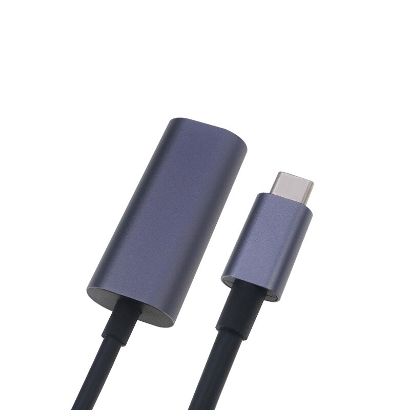 Type-C Gigabit tīkla karte Pārnēsājama tīkla karte bez piedziņas 1000Mbps Ethernet usb uz rj45 kabeļa adapteris