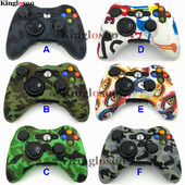 Kamuflažni Camo Controller Gumena futrola Silikonski gel Mekani rukav Zaštitna maska za Xbox 360 Game Pad