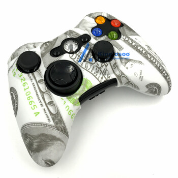 Καμουφλάζ Camo Controller Skin Rubber Case Gel σιλικόνης Προστατευτικό κάλυμμα με μαλακό μανίκι για Xbox 360 Game Pad