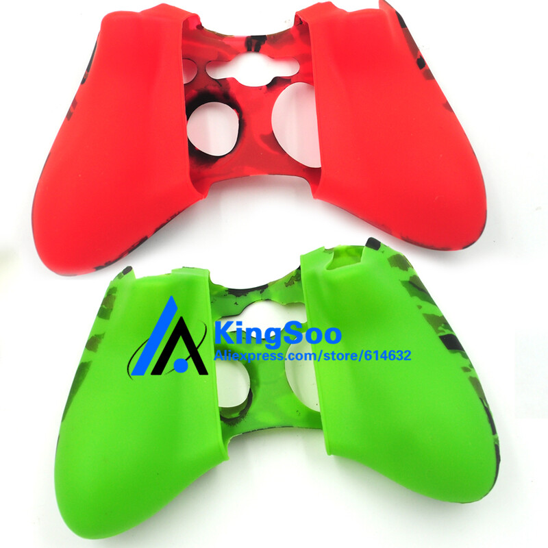 Kamuflažni Camo Controller Gumena futrola Silikonski gel Mekani rukav Zaštitna maska za Xbox 360 Game Pad