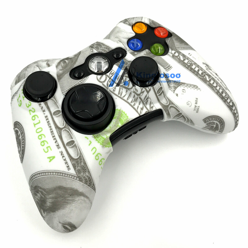 Kamuflažni Camo Controller Gumena futrola Silikonski gel Mekani rukav Zaštitna maska za Xbox 360 Game Pad