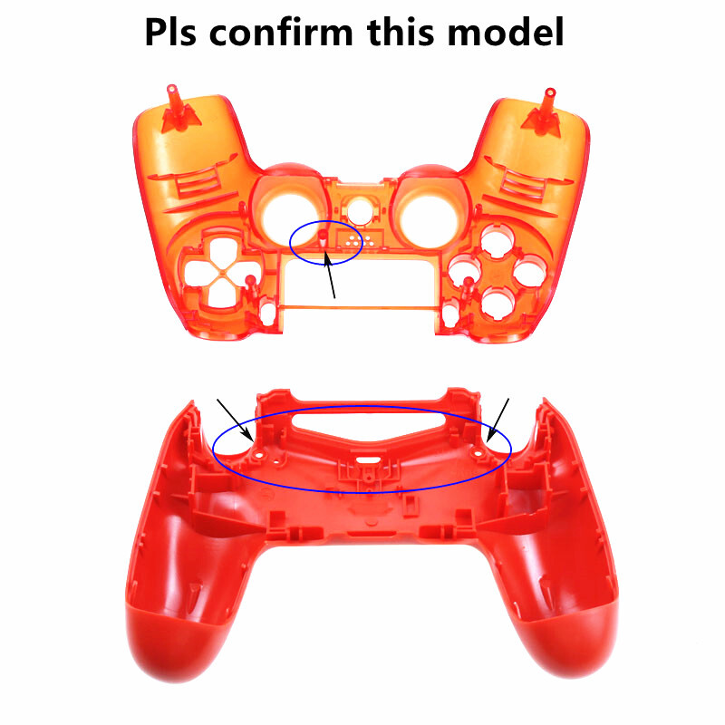 Gamepad Shell DIY kontroler Cijeli set kućišta, zamjena poklopca kućišta za Sony PS4 Pro JDS040 JDM-040 kontroler s gumbima