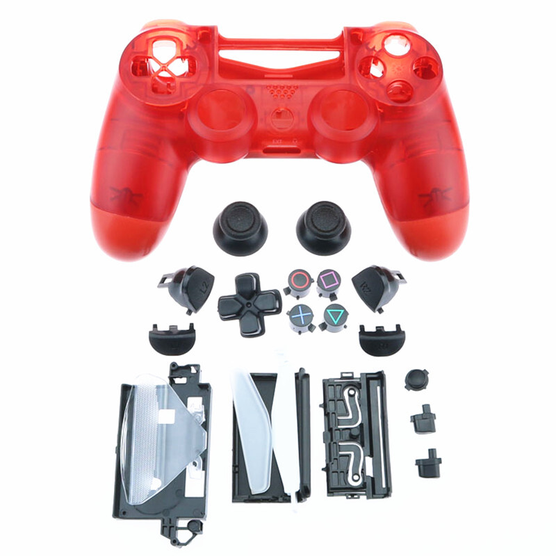 Gamepad Shell DIY kontroler Cijeli set kućišta, zamjena poklopca kućišta za Sony PS4 Pro JDS040 JDM-040 kontroler s gumbima