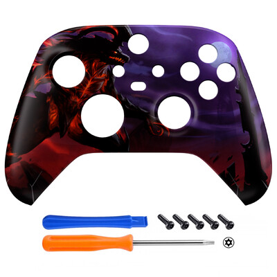 Carcasa frontală eXtremeRate Soft Touch Grip pentru controler Xbox Series X/S (Xbox Core) - Gaming Series 3