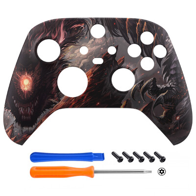 Carcasa frontală eXtremeRate Soft Touch Grip pentru controler Xbox Series X/S (Xbox Core) - Gaming Series 3
