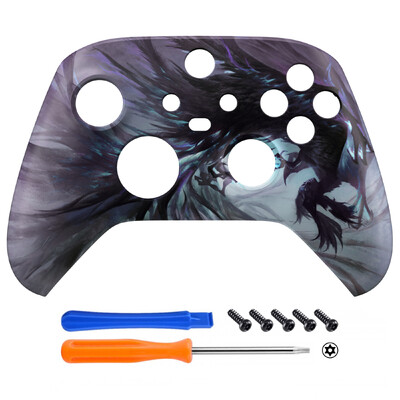 Carcasa frontală eXtremeRate Soft Touch Grip pentru controler Xbox Series X/S (Xbox Core) - Gaming Series 3