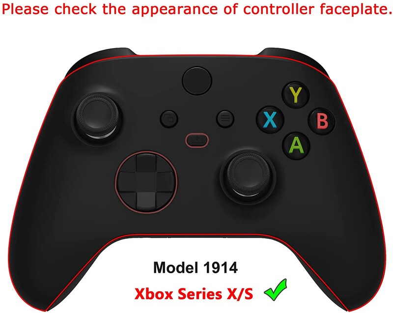 Carcasa frontală eXtremeRate Soft Touch Grip pentru controler Xbox Series X/S (Xbox Core) - Gaming Series 3