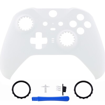 eXtremeRate zamjensko kućište s prednjim kućištem za Xbox One Elite Series 2 kontroler model 1797 - prozirna i jedna serija