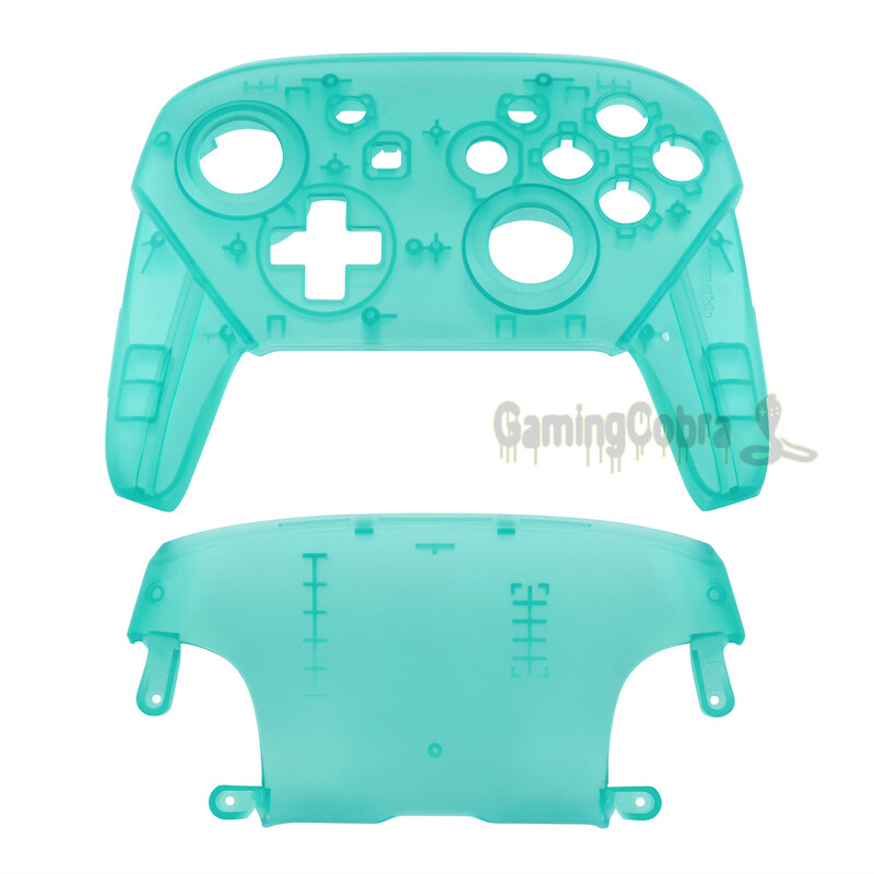 eXtremeRate Emerald Green prilagođena prednja ploča + dijelovi za popravak stražnje ploče s alatima za NS Pro kontroler