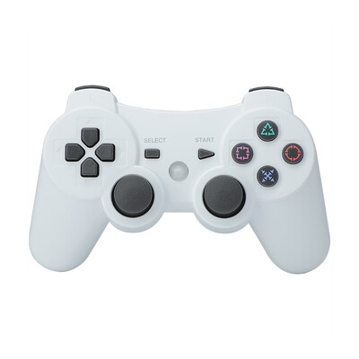 Belaidis valdiklis, skirtas Sony PS3 Bluetooth žaidimų pultelis, skirtas PS3 6 ašių dvigubas vibracinis vairasvirtė, skirta Play Station 3 vairasvirtės nuotolinio valdymo rankenai