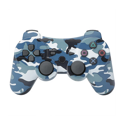 Belaidis valdiklis, skirtas Sony PS3 Bluetooth žaidimų pultelis, skirtas PS3 6 ašių dvigubas vibracinis vairasvirtė, skirta Play Station 3 vairasvirtės nuotolinio valdymo rankenai