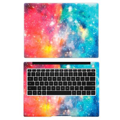 HRH 2 u 1 Zvjezdano nebo Dizajn Laptop Skin Decal DIY Stickers Guard 11/12/13/14/15/16 inča za MacBook za HP za Dell za Lenovo